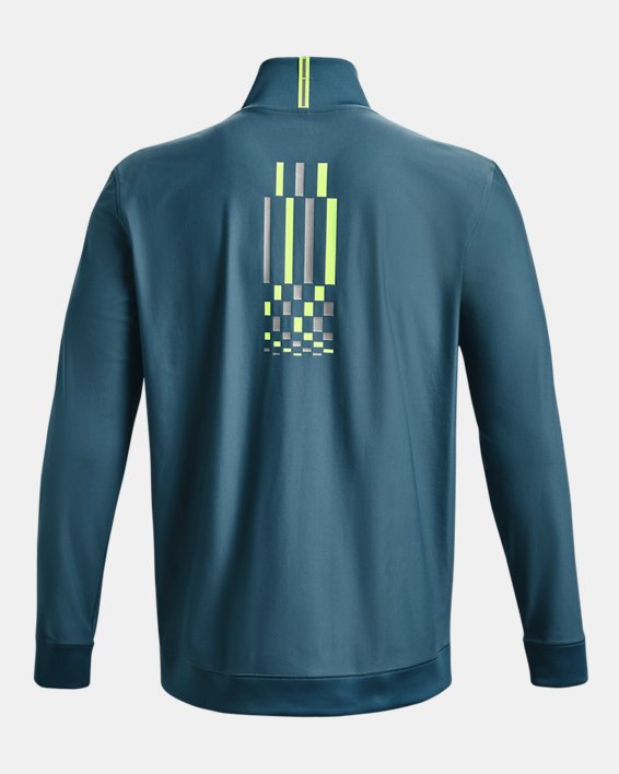 Men's UA Run Anywhere Pullover in Blue image number 8